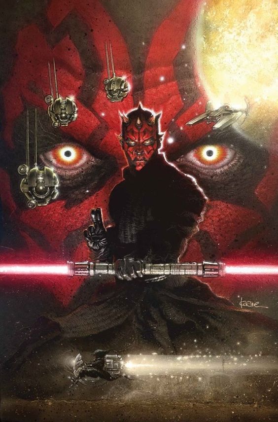 Feel the dark side of the force - Star Wars, Boba95fet, Art, Longpost, Tag