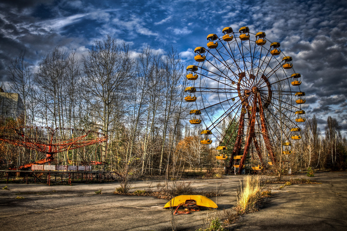 Ferris wheel launched in Pripyat after 31 years of inactivity! - Pripyat, Enthusiasm