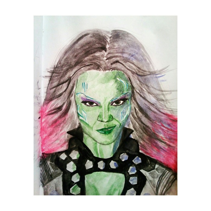 Gamora - My, Guardians of the Galaxy, Gamora, Marvel