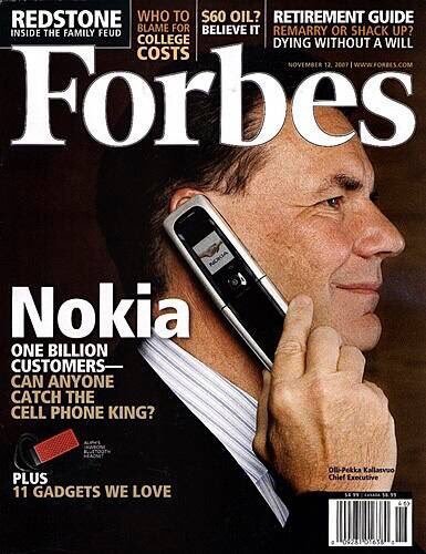  Forbes  2007 Forbes, Nokia, 
