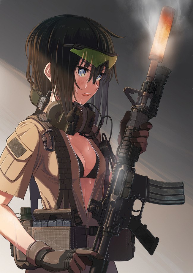 Anime Art - Anime art, Anime, Weapon, 