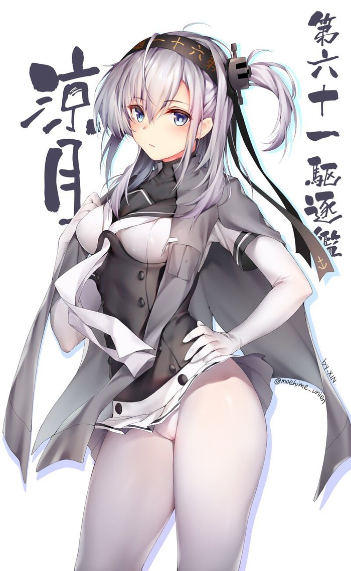 Suzutsuki - NSFW, Kantai collection, Suzutsuki, Anime, Anime art