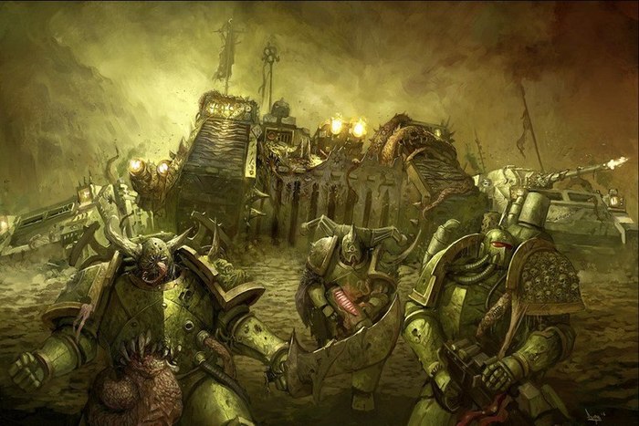 Death guard - Warhammer 40k, Wh Art, Death guard, Chaos