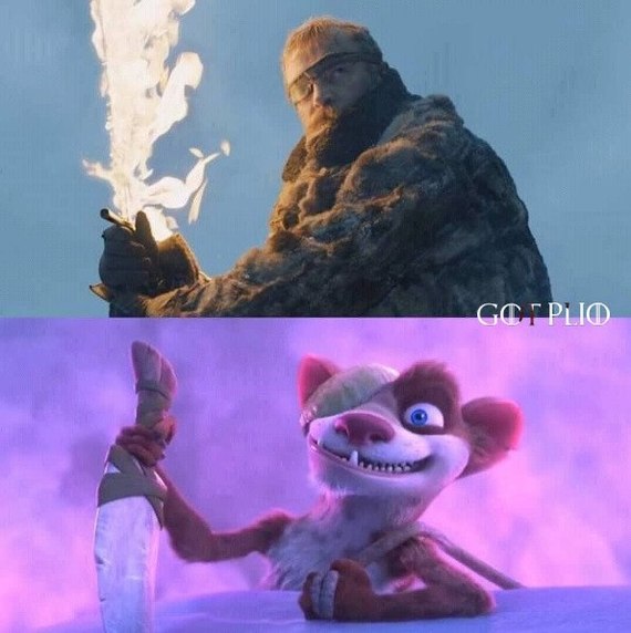 Similarity - Game of Thrones, ice Age, , Weasel