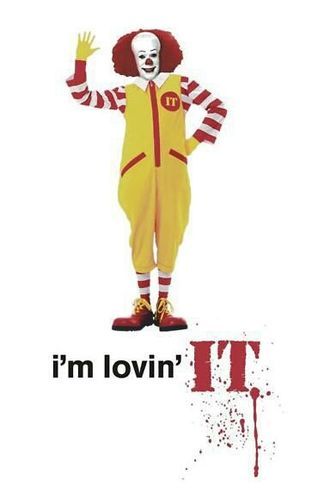 Old Pennywise changes profession. - It, Stephen King, Ronald McDonald