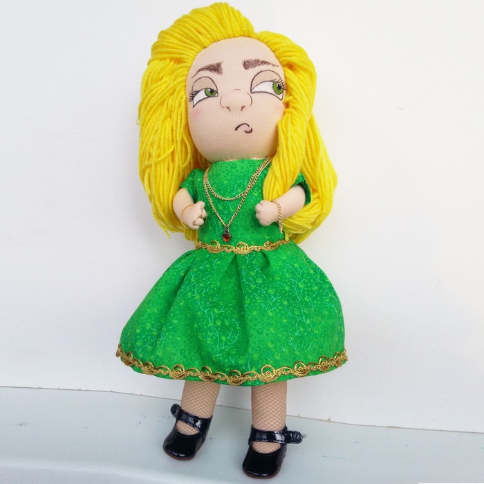 character dolls - Longpost, Portrait doll, Doll, Handmade, Needlework without process, With your own hands, Do it yourself, My