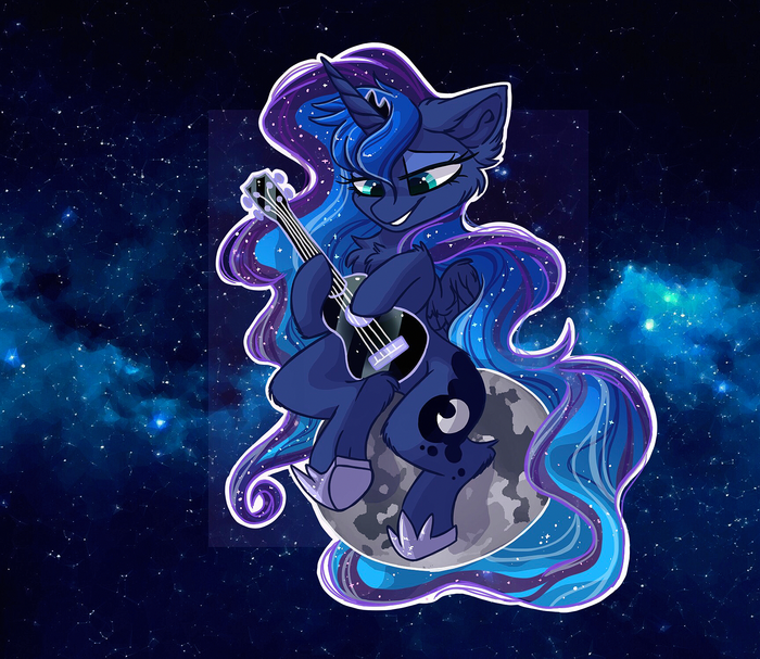  My Little Pony, Princess Luna, Hiccupsdoesart