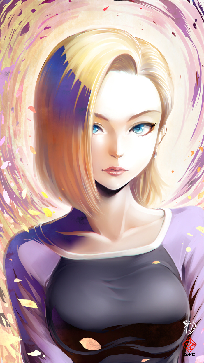 Android 18 Anime Art, , Dragon Ball, Android 18, Tete