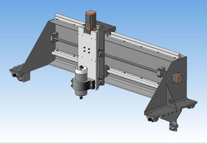 Строим ЧПУ фрезер с рабочим полем 900х1800 Часть 1. ЧПУ, Фрезерный станок, 3D моделирование, Текст, Длиннопост