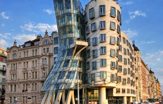 Dancing house in Prague - House, Prague