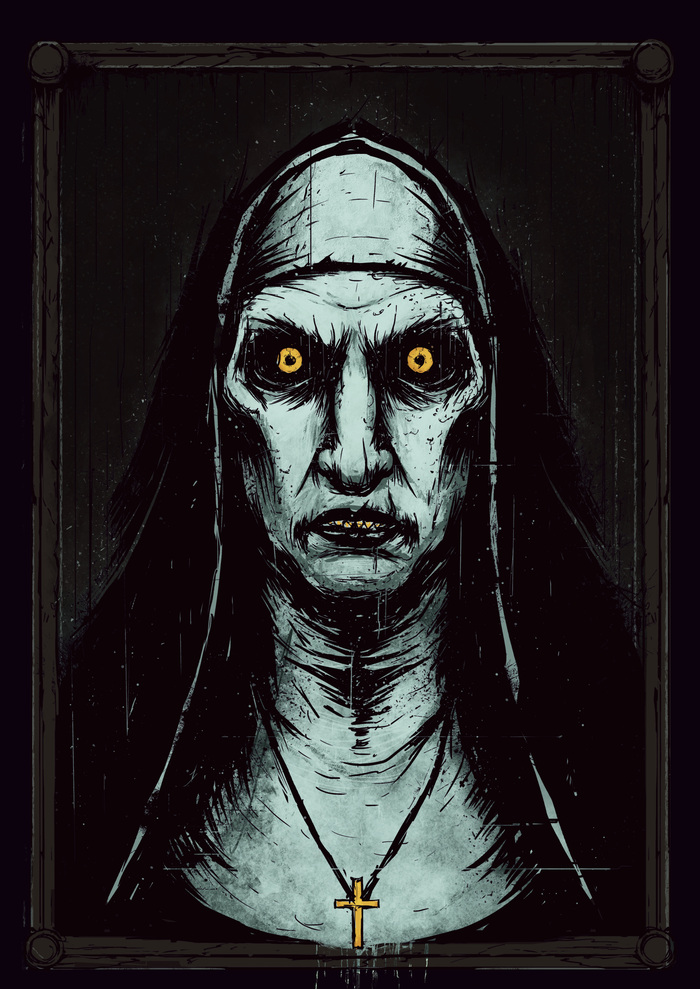 Nun from The Conjuring - My, The Conjuring 2, Nun, Longpost