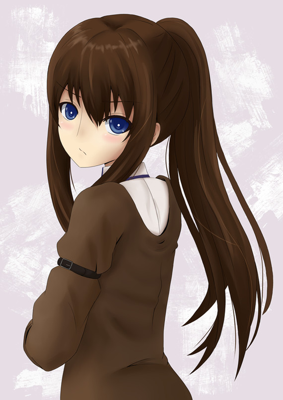 You rarely see Kurisa with a ponytail.. - Anime, Anime art, Kurisu makise, Steins gate, Pixiv