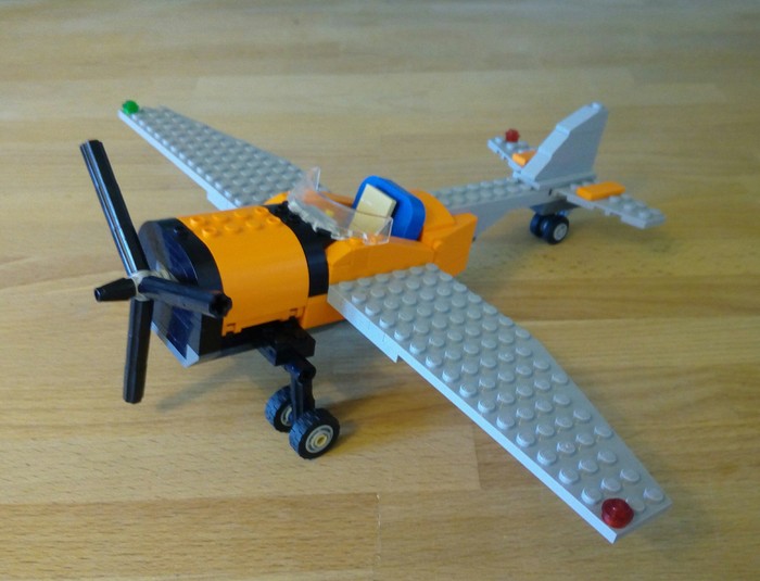 Airplane - My, Lego, I share, Airplane, Longpost