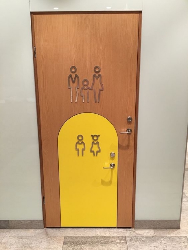 A vital direction, or how not to make a mistake in choosing toilet signs. - Images, Door, Longpost