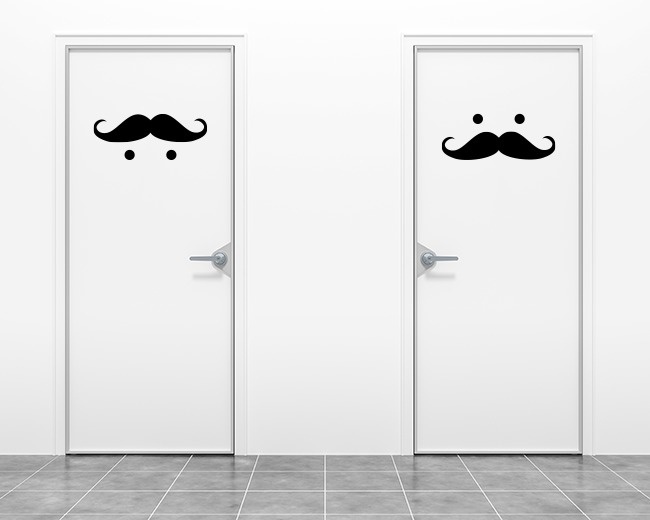 A vital direction, or how not to make a mistake in choosing toilet signs. - Images, Door, Longpost