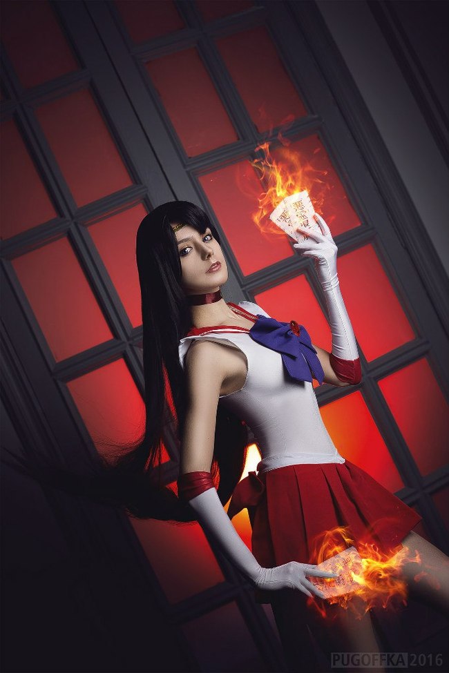 Sailor Mars - SailorMoon - My, Sailor Moon, Sailor Mars, Cosplay, Longpost