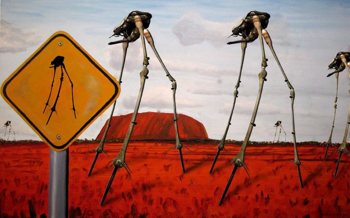 Late Salvador Dali - My, Did you know, , Salvador Dali, Half-life 2, Striders, Art, Unusual