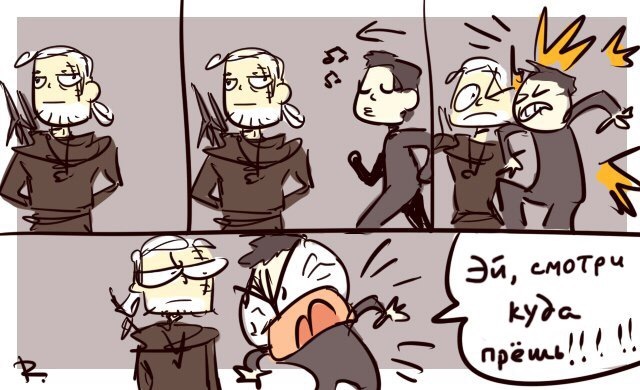 Witcher comics - Witcher, Comics, Art, Humor, Ayej