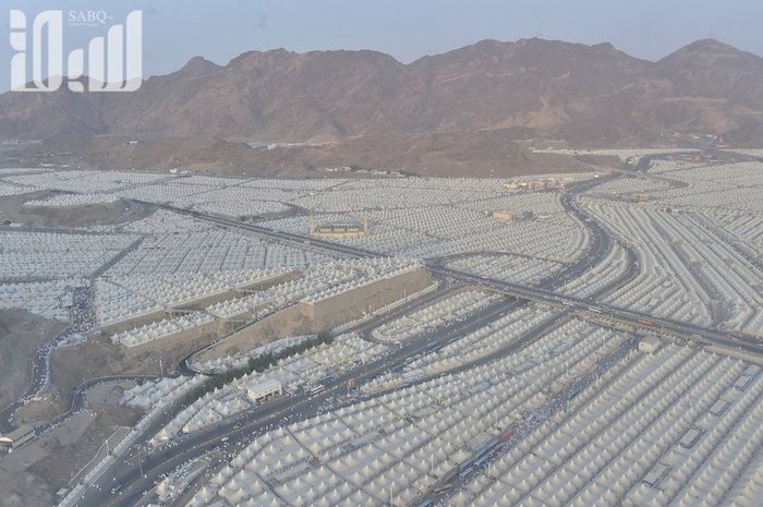 Tent city in Mecca - Mecca, Mines, Muslims, Hajit, Koran, Religion, Saudi Arabia, Longpost, Khajiit