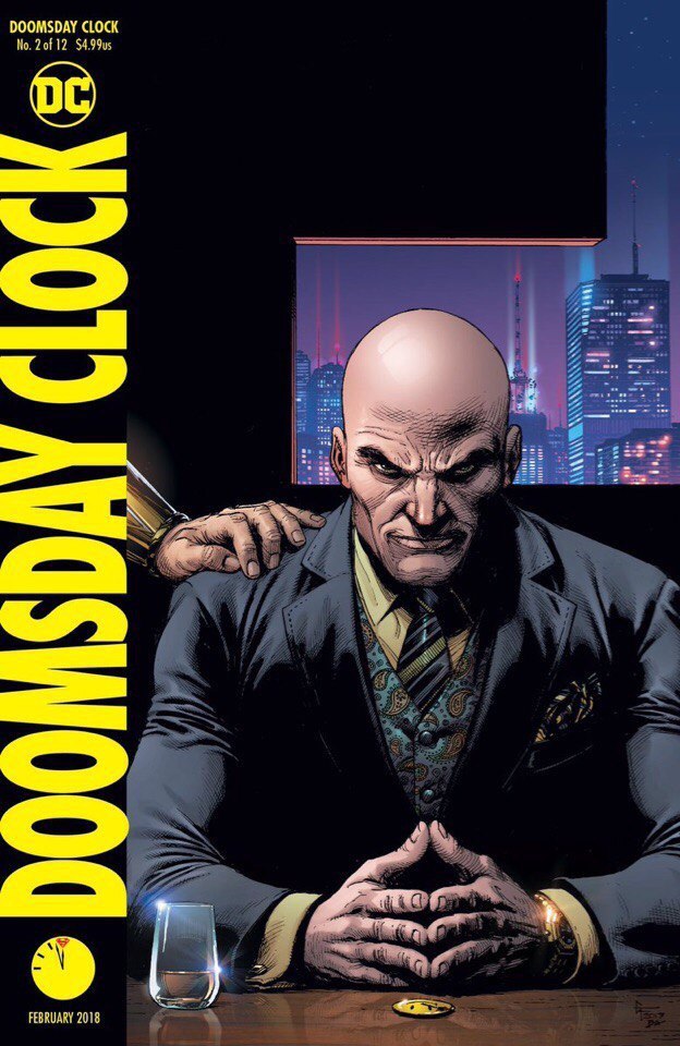 The guiding hand of Ozymandias is present everywhere. - Dc comics, Comics, Doomsday Clock, Ozymandias, Lex Luthor, The keepers