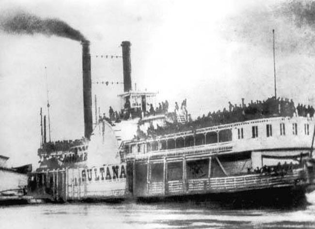 Nightmare on the ship Sultana - Steamer, Catastrophe, USA, Story, Longpost