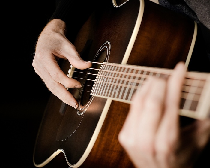 Learning to play the guitar. - My, Playing guitar, Guitar, Musical instruments, Hobby, Longpost