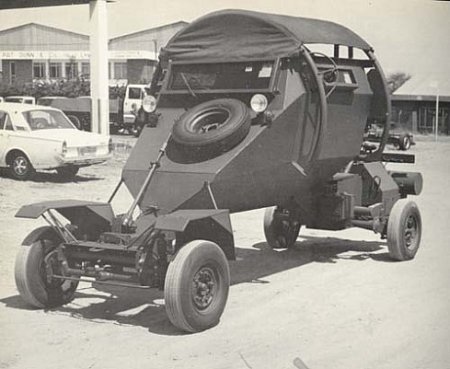 Armored car MPV Leopard from Rhodesia. - , Rhodesia, , Armored car, 1974, Longpost