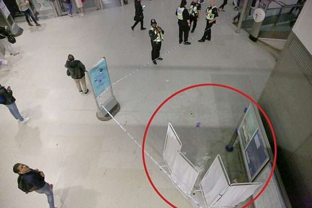 Terrorists sprayed acid in a shopping center in London - London, Terrorism, Acid, Politics, Video, Longpost