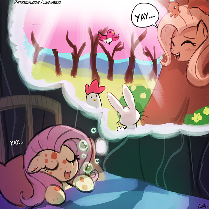 Last Dream My Little Pony, MLP Sad, MLP Season 7, Fluttershy, 