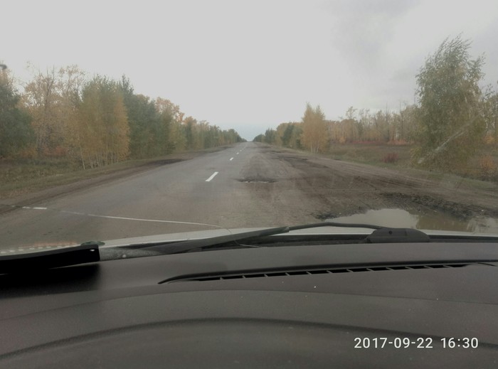 But the markup is new) - My, Omsk, Road, Repair