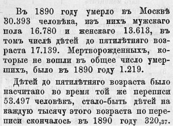 Infant mortality in Moscow in 1890 - Not mine, Politics, Mortality, The Russia We Lost, The crunch of a french bread, Pre-revolutionary Russia, Российская империя