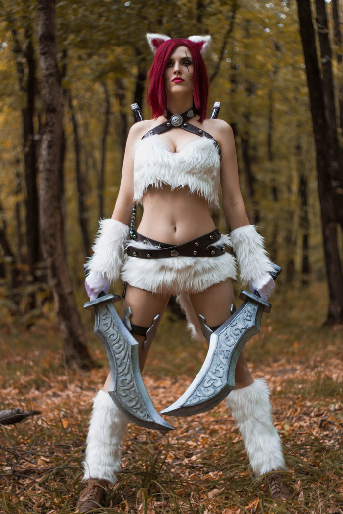 Cosplay Kitty Cat Katarina | League of Legends (Часть 2) - Косплей, Девушки, Игры, League of Legends, LOL, Длиннопост