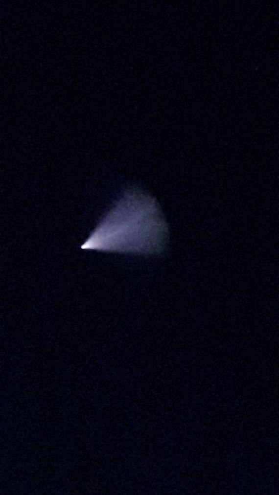 Photographed today in the sky of the Penza region. - Sky, UFO, Kuznetsk, Mystery, Longpost