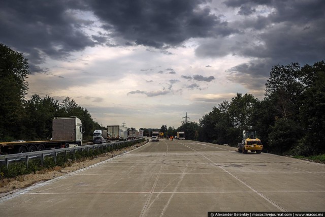 How roads are built in Germany - Mac os, Livejournal, Alexander Belenky, Germany, Road, Building, Repair, Longpost