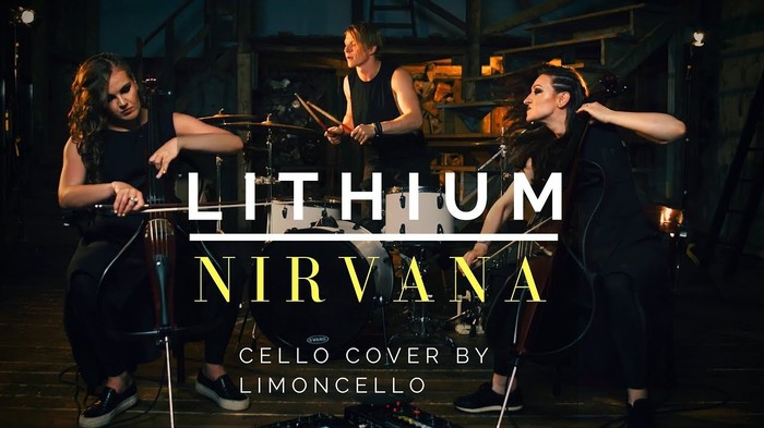 Nirvana - Lithium (cello cover) - My, Nirvana, , Cello, Drums, Cover