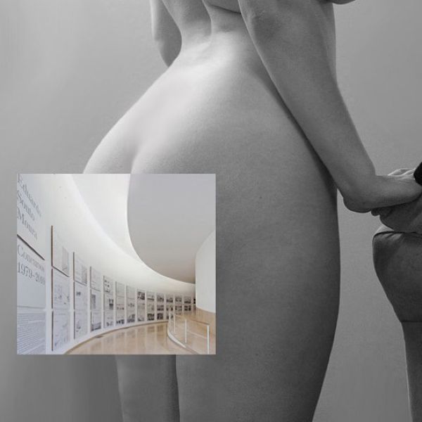 At the intersection of the worlds of and modern architecture - NSFW, Architecture, The photo, Strawberry, Longpost