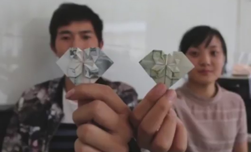 Loving spouses bought a car with banknotes folded in the form of hearts - Story, Longpost, Video, Family