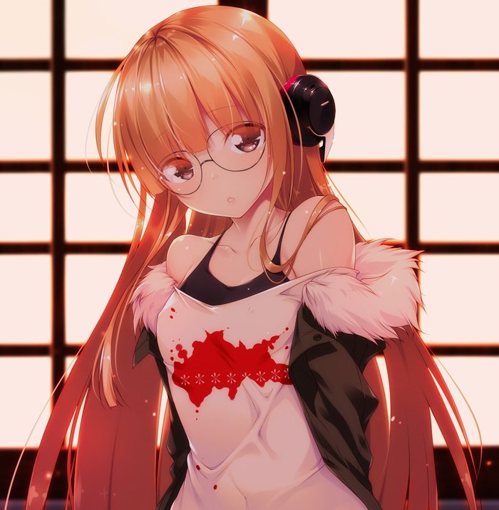 Futaba Sakura Futaba, Persona 5, Anime Art, ,  , 