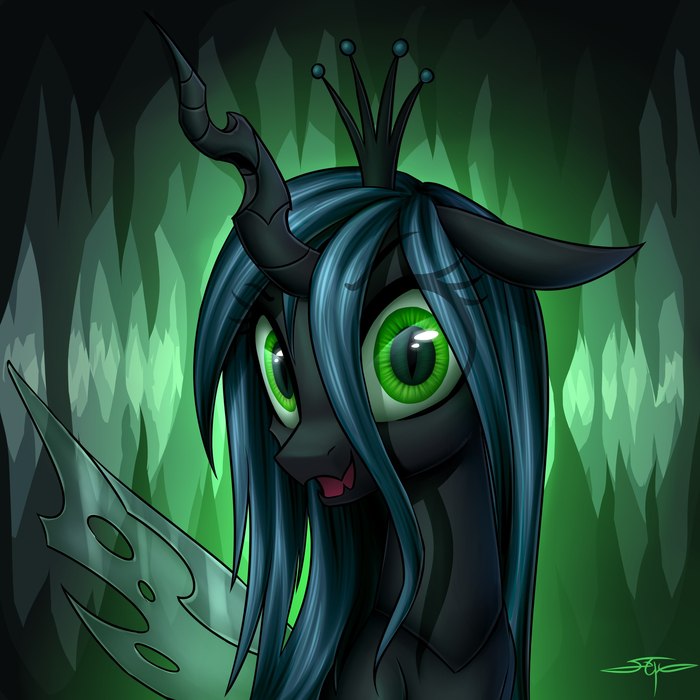 Chrysalis - My little pony, Queen chrysalis, Setharu