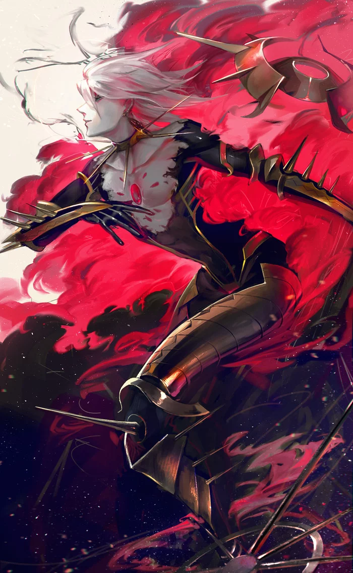 Hero of Charity - Anime, Anime art, Fate, Fate apocrypha, Karna, , 