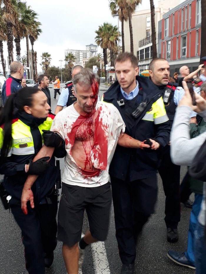 Барселона. Испанская демократия - Catalanreferendum democracy, Мое демократия, Длиннопост, Политика