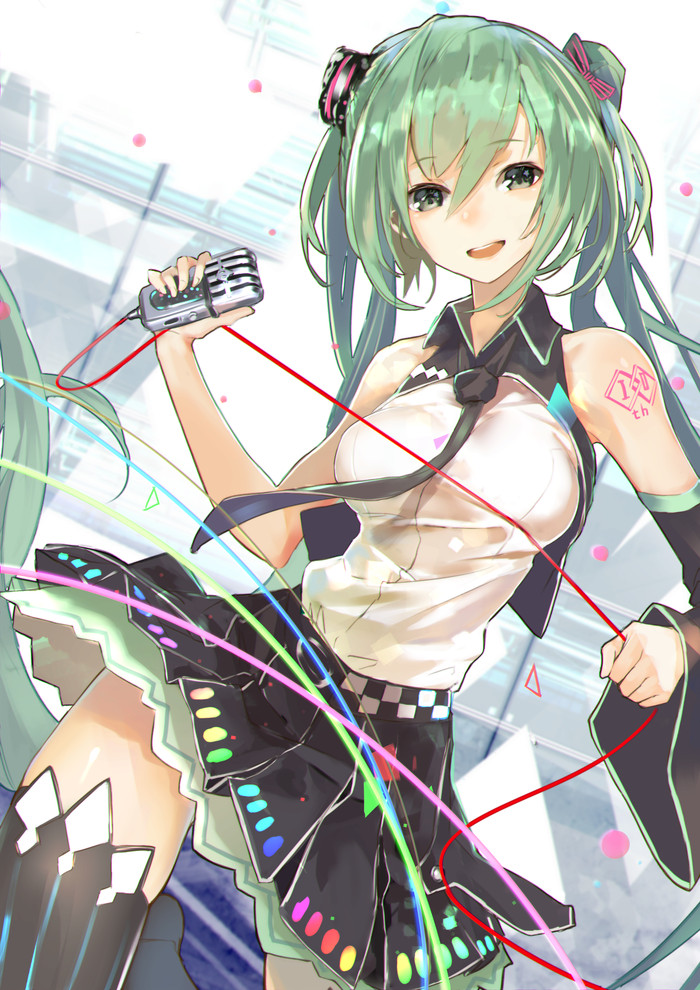 mk0110th - Hatsune Miku, Anime, Anime art, Vocaloid, Not anime