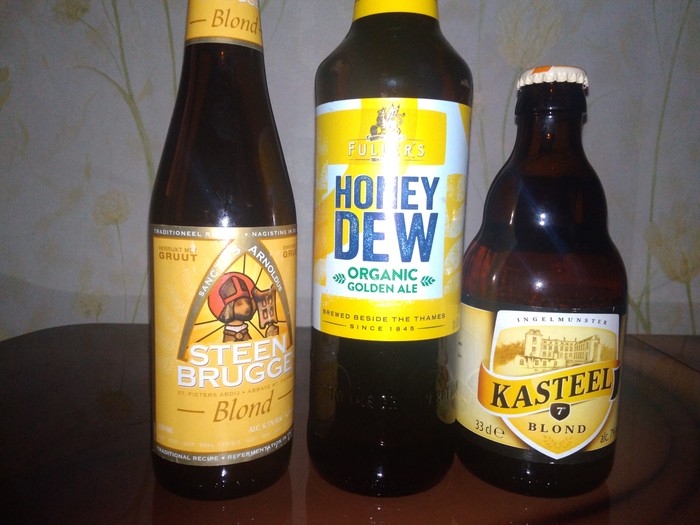 Blond + Blond, and golden for an aperitif - My, , Beer, Longpost