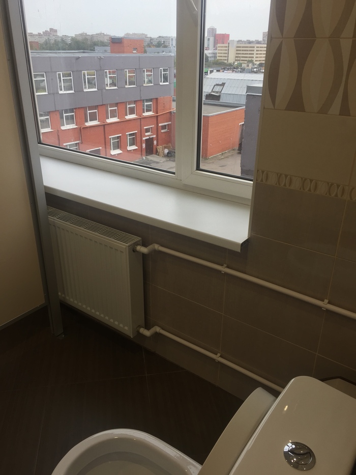 Hello neighbors! - My, Business Center, Toilet, Cabinet, View from the window