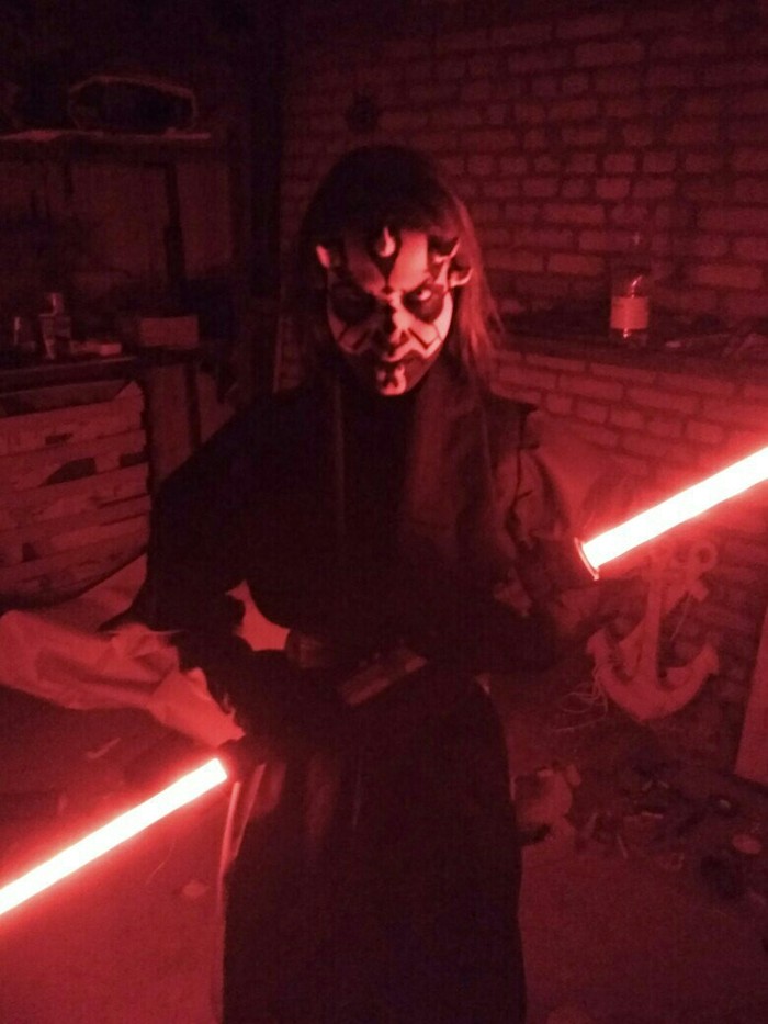 If Darth Maul had a daughter - My, Darth Maul, Cosplay, Longpost