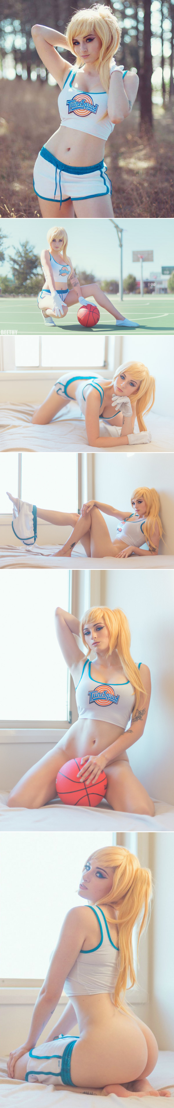 Lola Bunny cosplay by Kayla Erin - NSFW, Косплей, Looney Tunes, Лола Банни, Попа, Длиннопост