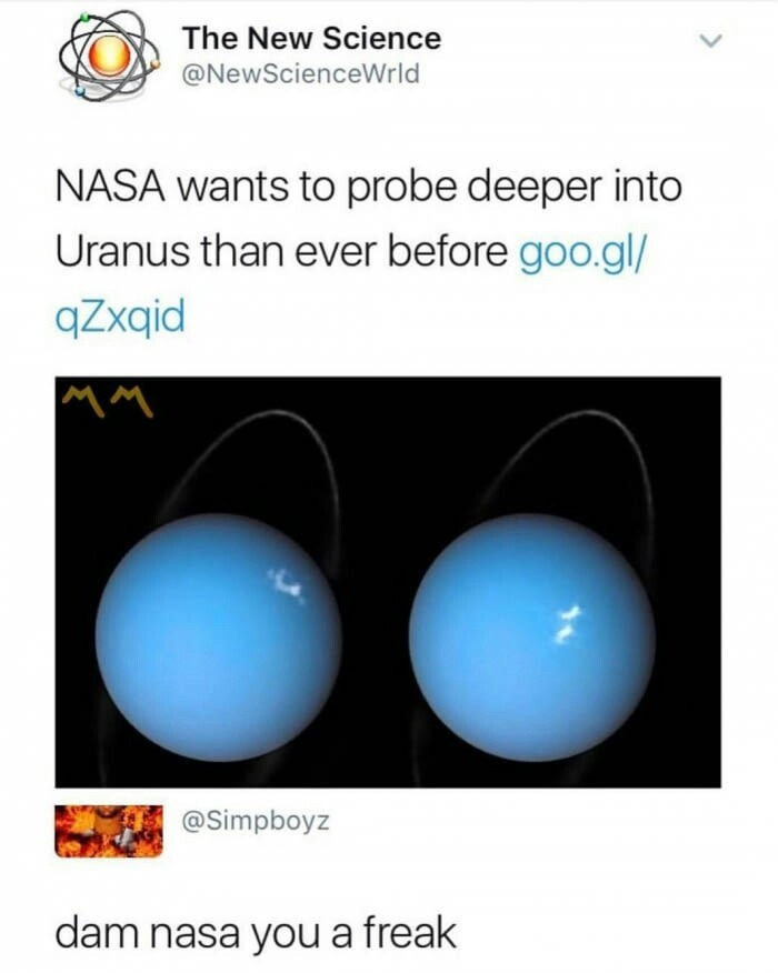 NASA      Uran NASA, , 9GAG, Uranus
