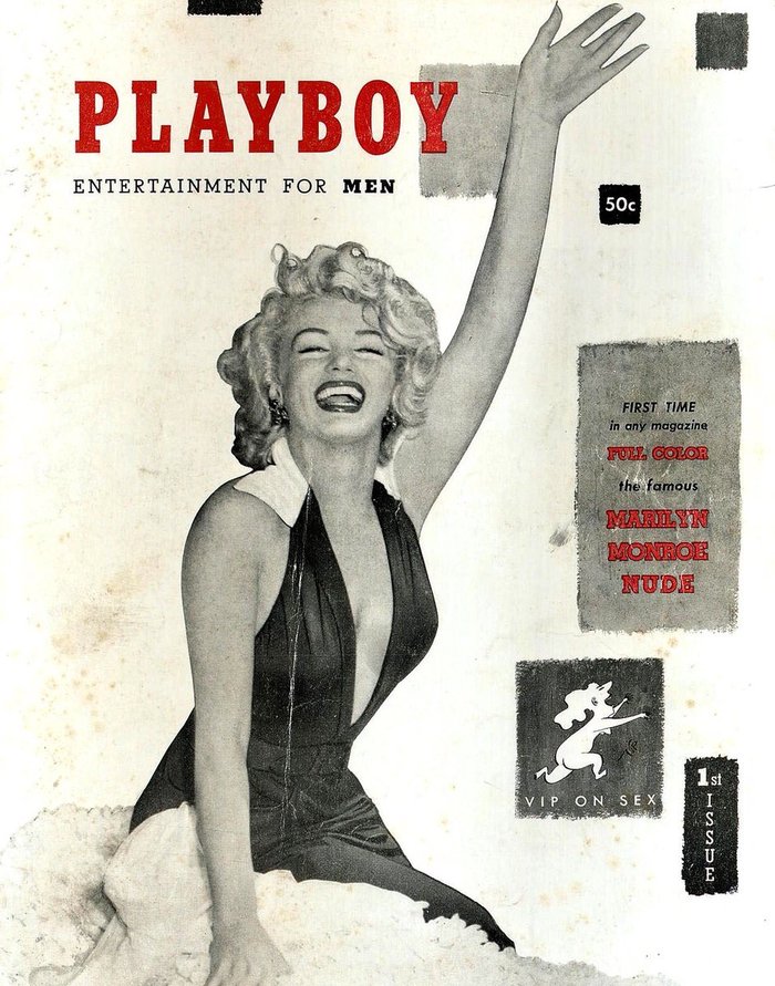 13 of the best covers of the iconic Playboy magazine - NSFW, Playboy, Magazine, Cover, Gloss, Longpost