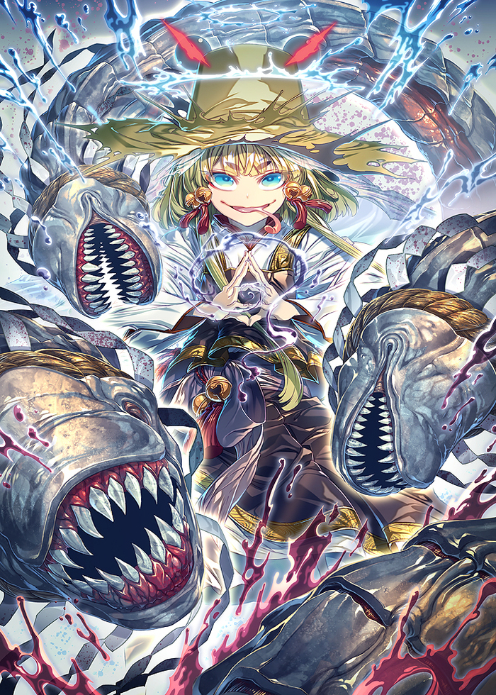 Dangerous Moriya Touhou, Moriya Suwako, , Anime Art, ,  