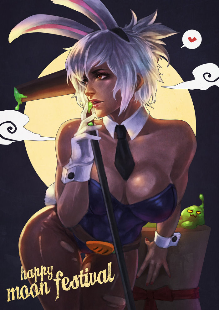Happy Moon Festival! League of Legends, Riven, , Monorirogue
